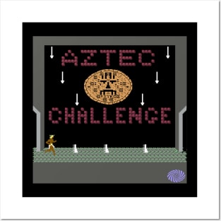 Aztec Challenge c64 Posters and Art